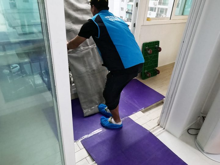 대전 보관이사 시공 현장 사진 2